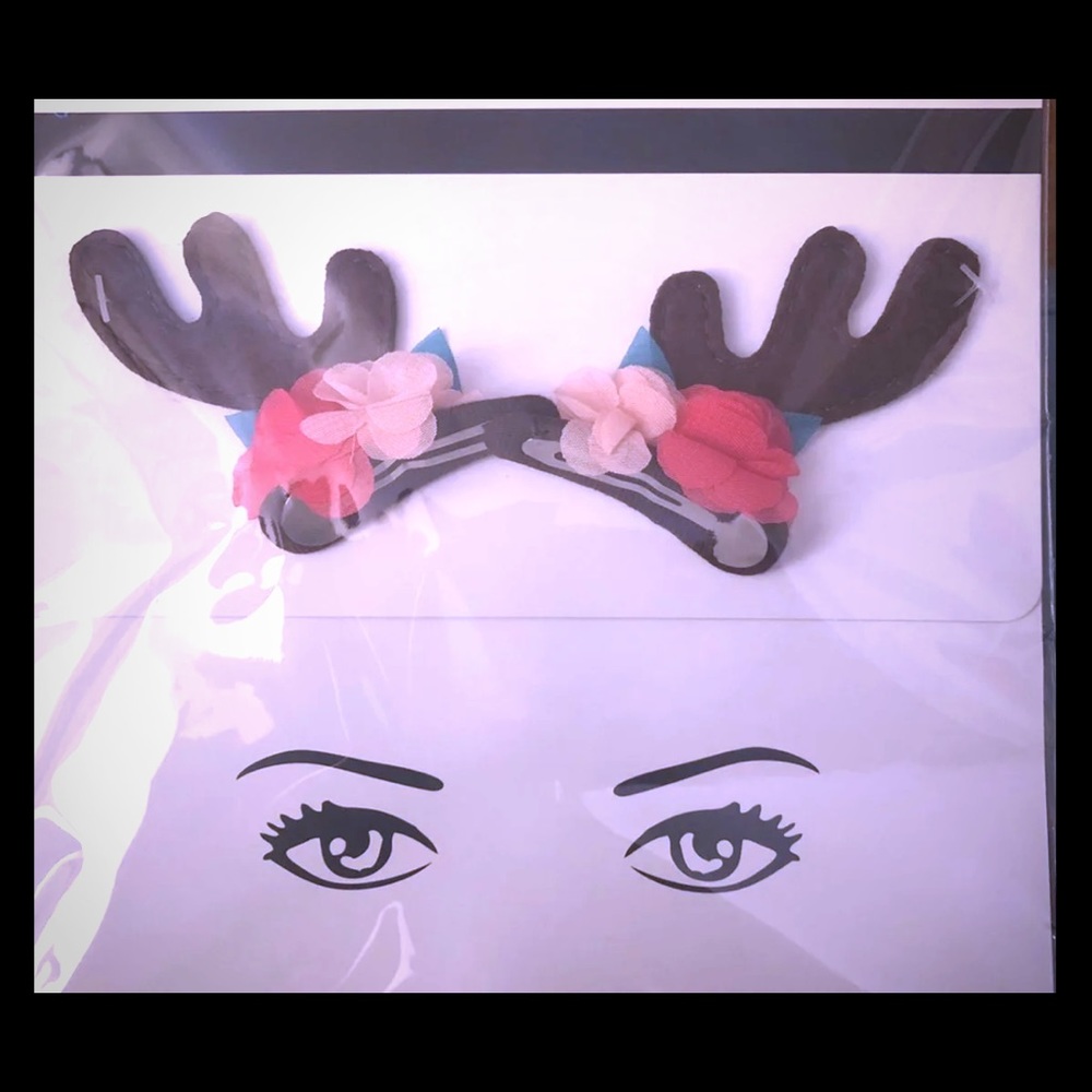 Fawn hair clip set